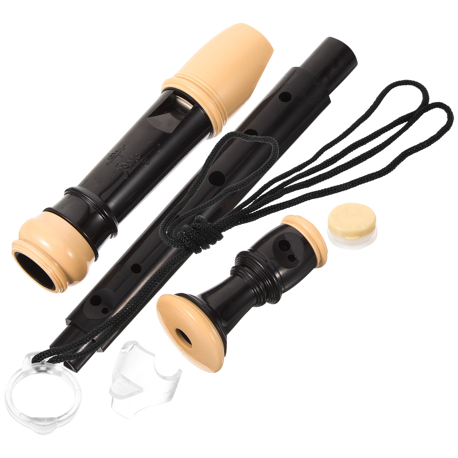Soprano Recorder Plastic - 1Set 8-Hole German-Style Soprano Recorder in