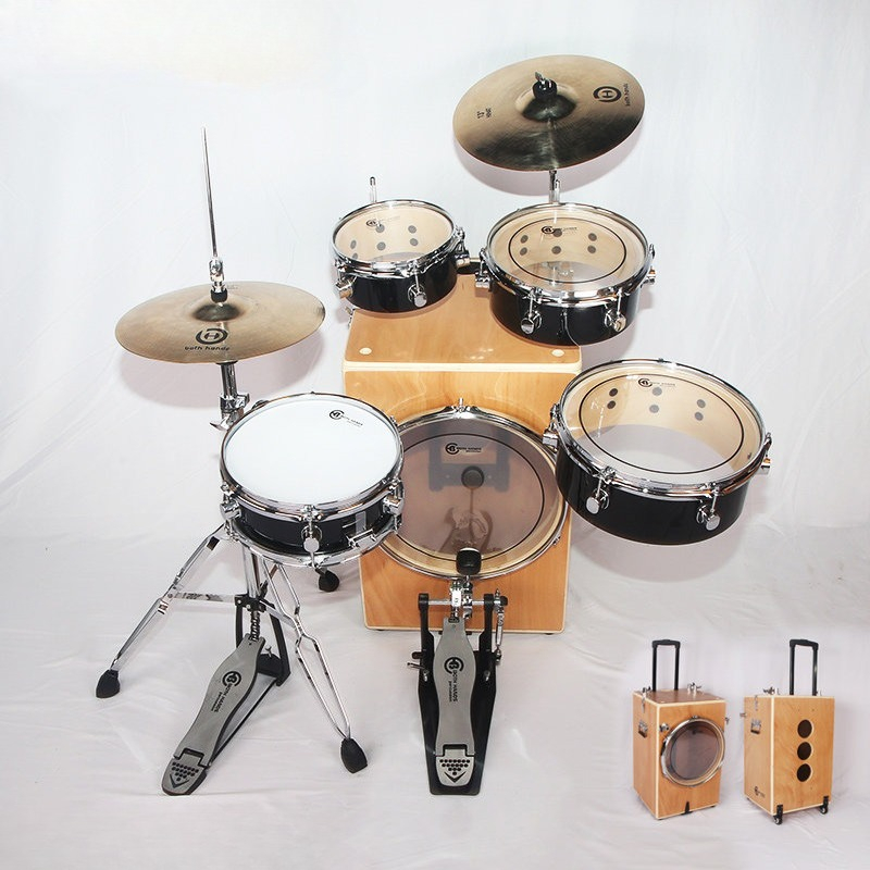 Cajon Musical Instrument - No Assembly Street Cajon Drum Portable
