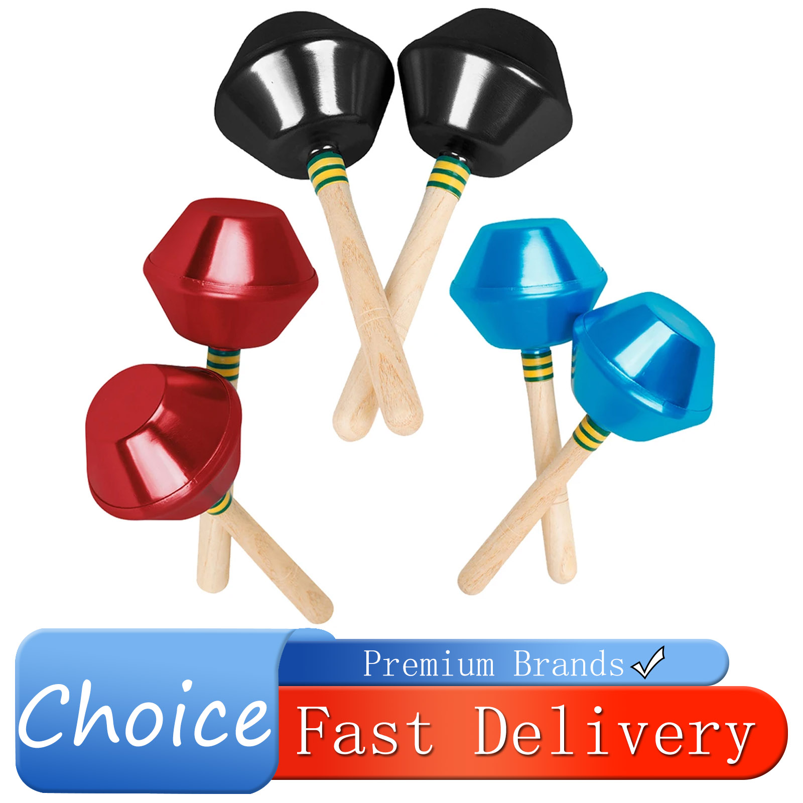 A Musical Instrument You Shake - IRIN Orff Sand Hammer Wooden Handle
