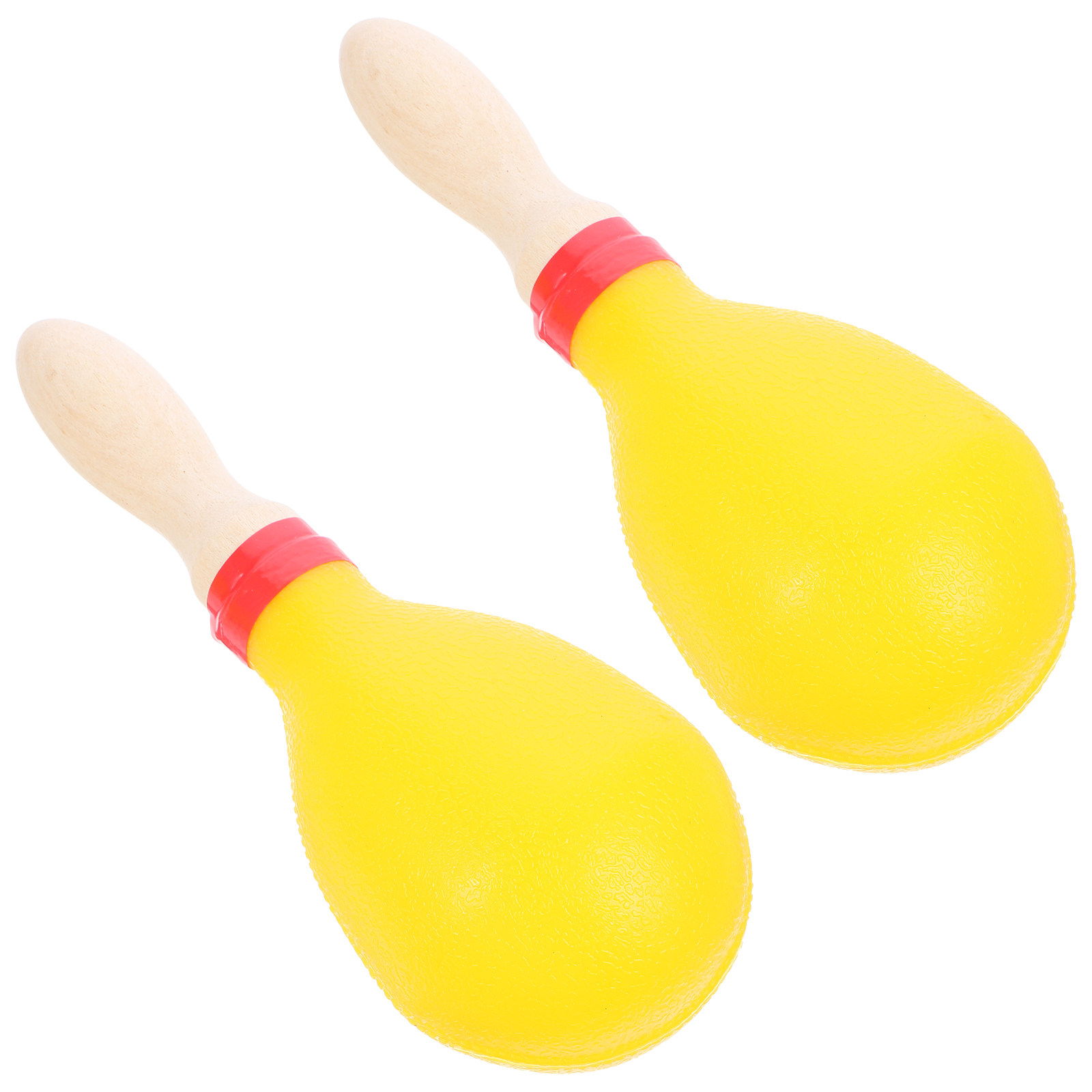 Musical Instrument Maraca - 1Pair Wooden Maracas Shaker Kids Percussion