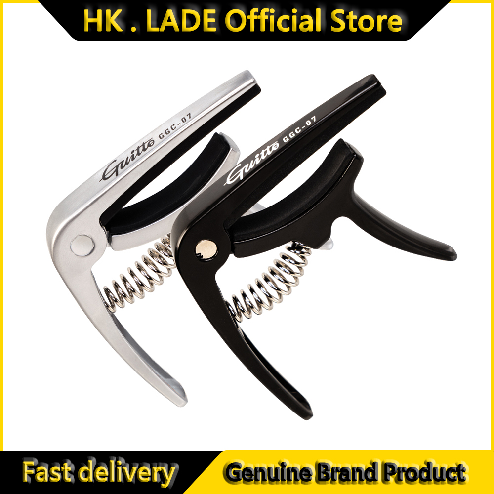 Musical Instrument Types - GUITTO GGC-07 Ukulele Capo Quick Zinc