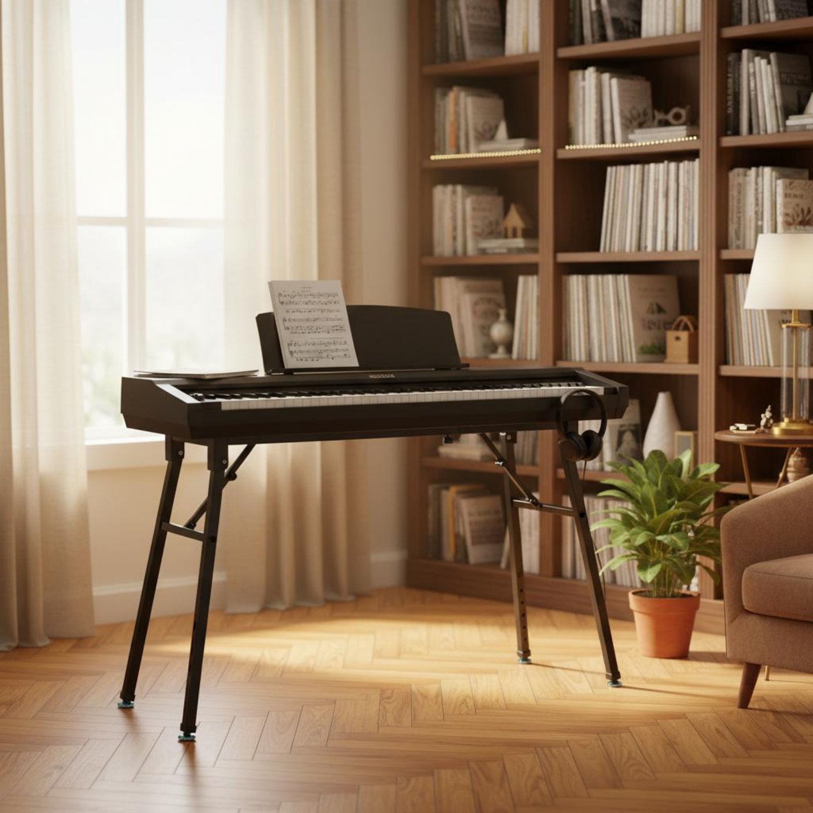 Folding Keyboard Stand Portabl - Musical Instrument Keyboard 评论和价格