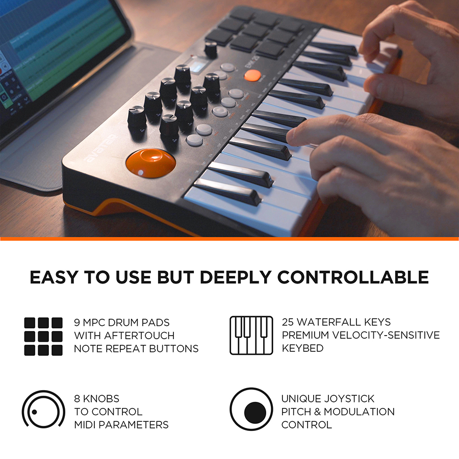 Keyboard MIDI Controller With  - Musical Instrument Keyboard 评论和价格