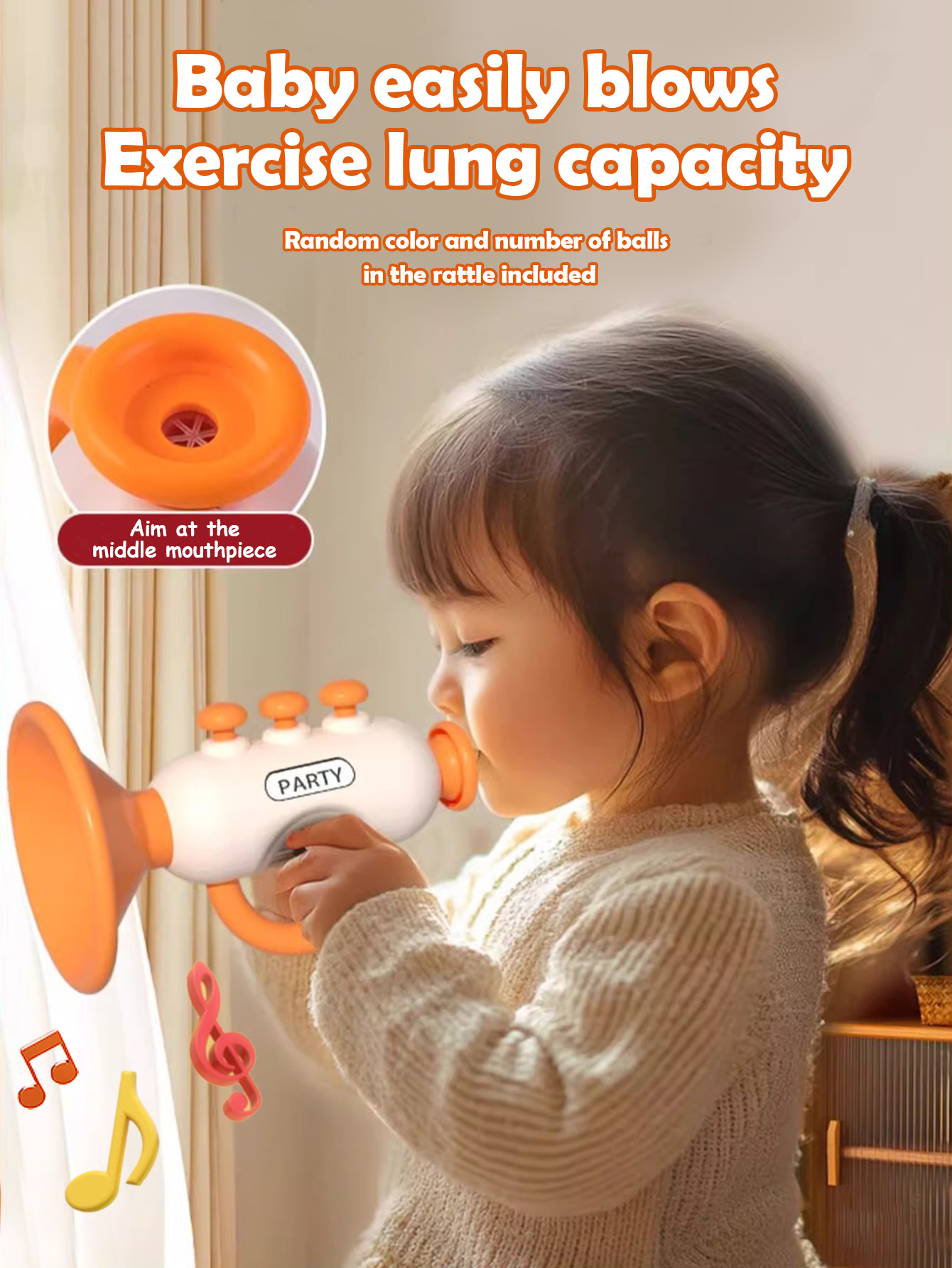 Kids Trumpet Toy, Learning Pra - Musical Instrument Fagot 评论和价格