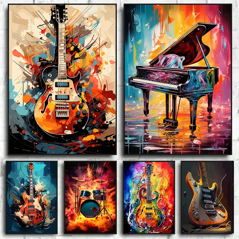 Abstract Colorful Art Musical  - Musical Instrument Drum 评论和价格