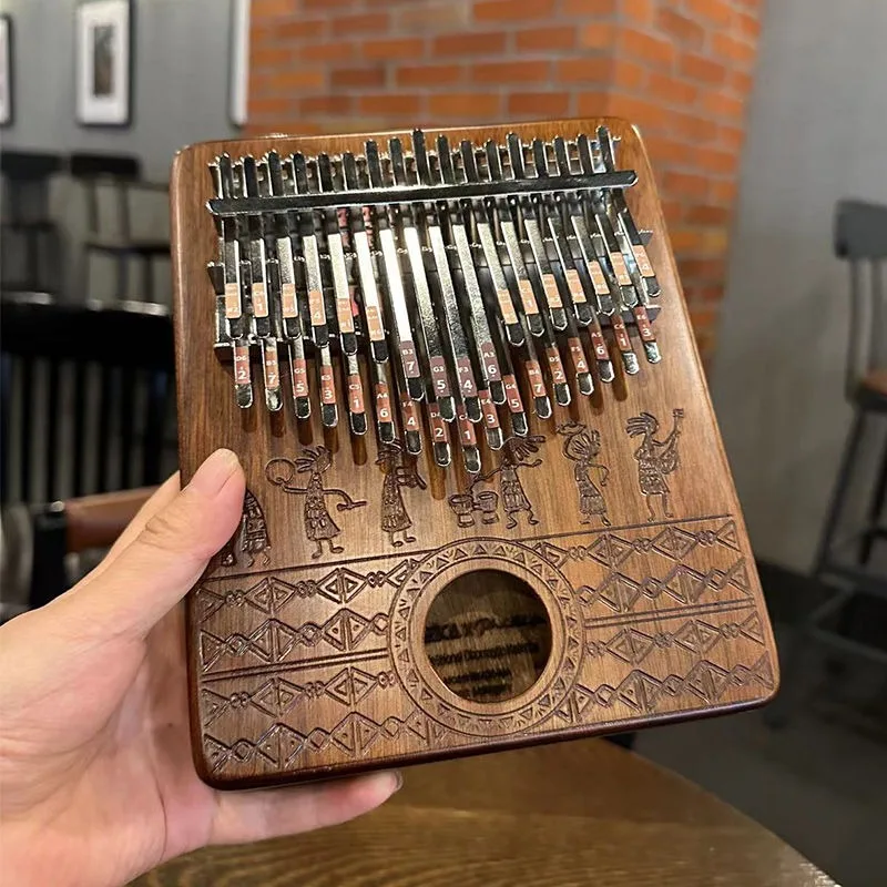 Wooden Kalimba Portable Childr - Musical Instrument Keyboard 评论和价格