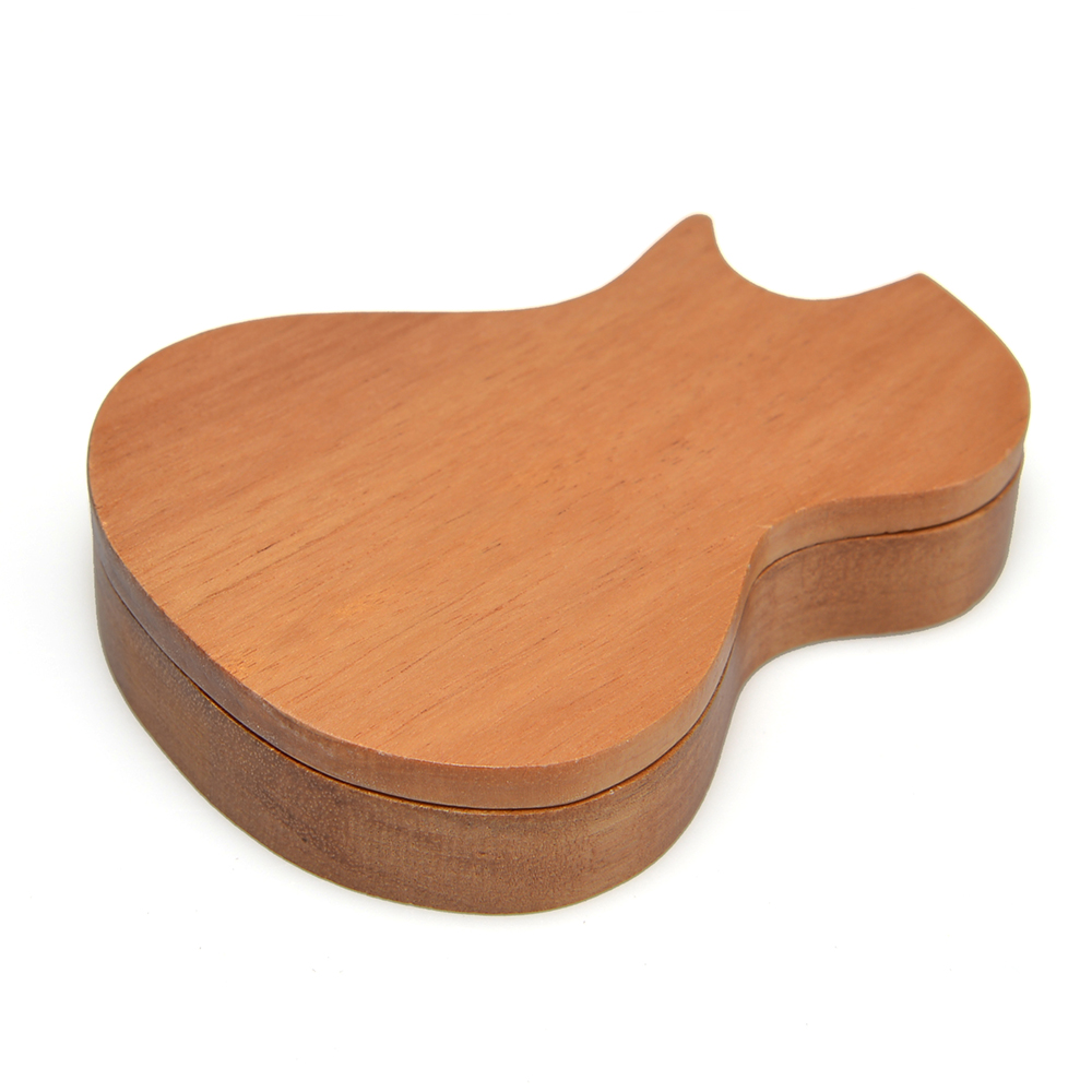 Guitar Picks Holder Wooden Ple - Cajon Musical Instrument 评论和价格