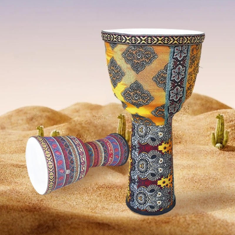 10 Inch Djembe Drum Large Adul - Musical Instrument Types 评论和价格