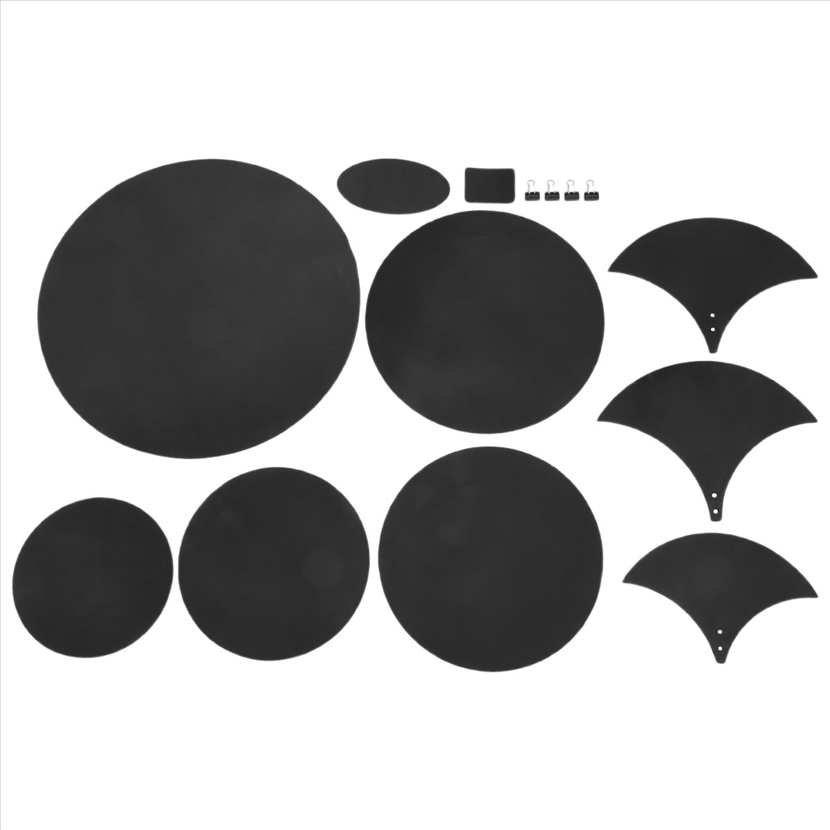 [MEGA SALE]14Pcs/Set Rubber Fo - Musical Instrument Drum 评论和价格