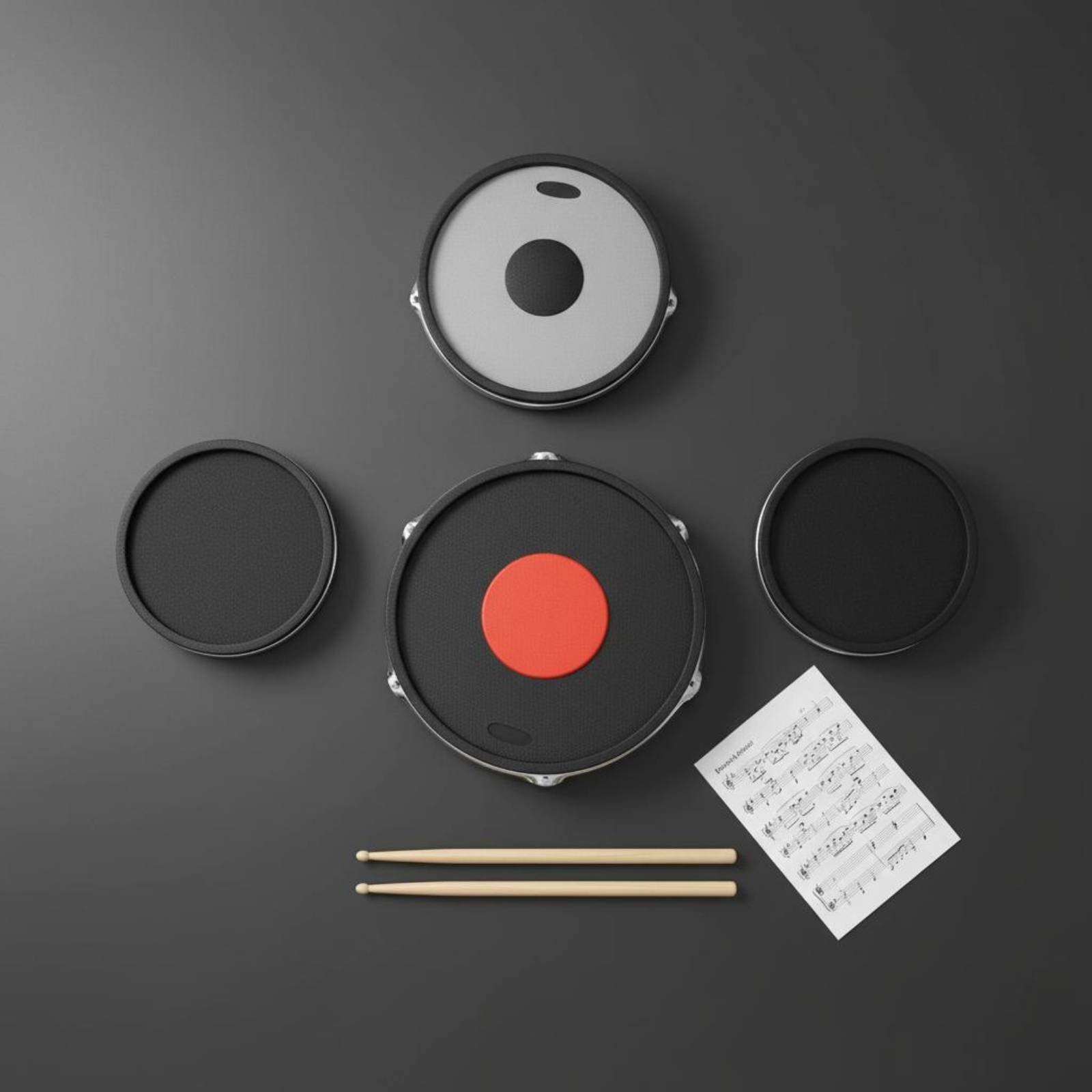 Rubber Drum and Cymbal Mutes N - Musical Instrument Drum 评论和价格