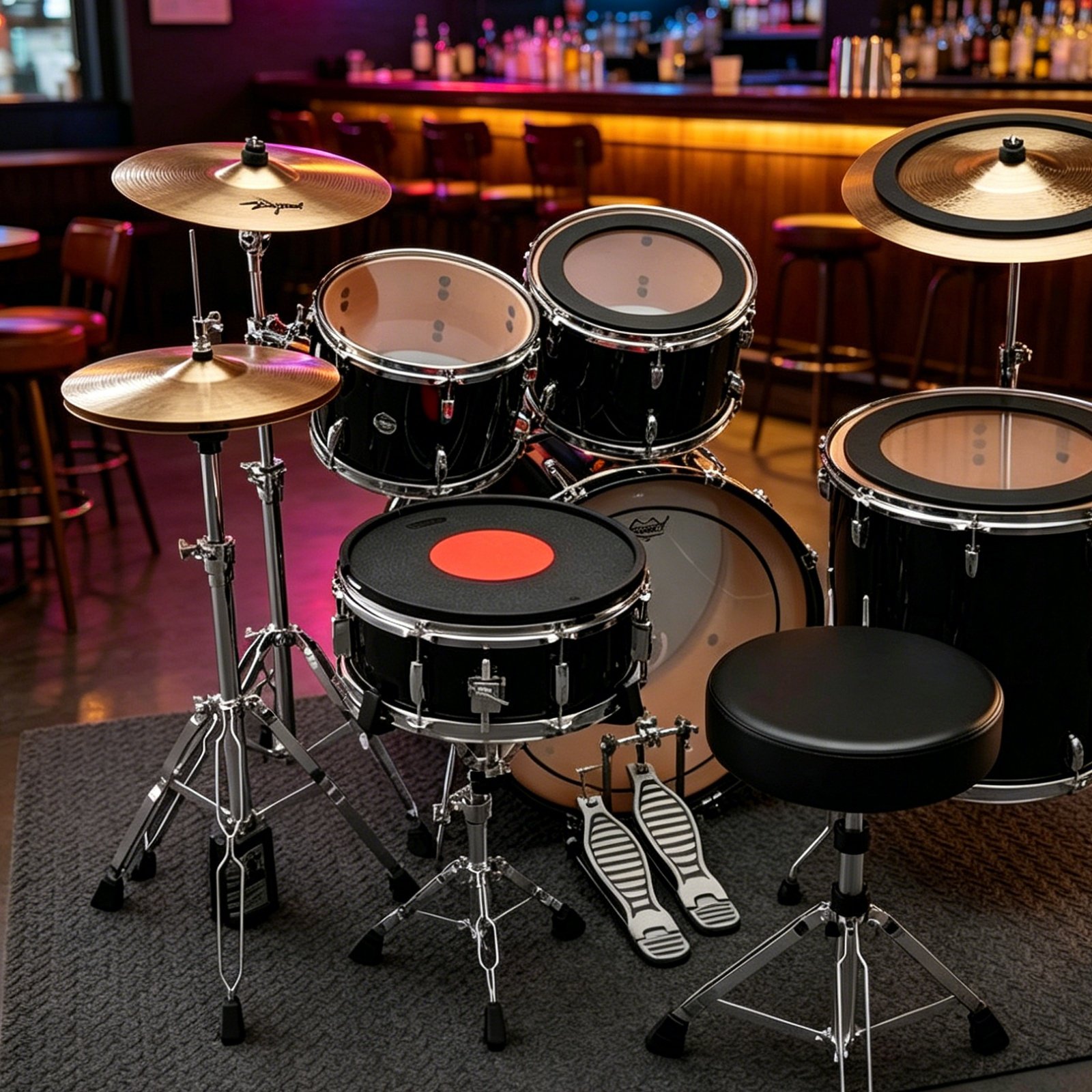 Rubber Drum and Cymbal Mutes N - Musical Instrument Drum 评论和价格