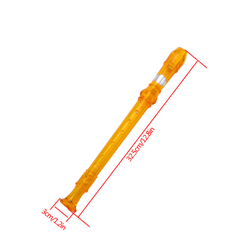 8-Hole Translucent Descant Rec - Soprano Recorder Plastic 评论和价格