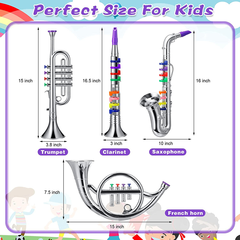 Classical Clarinet Trumpet Sax - Musical Instrument Fagot 评论和价格