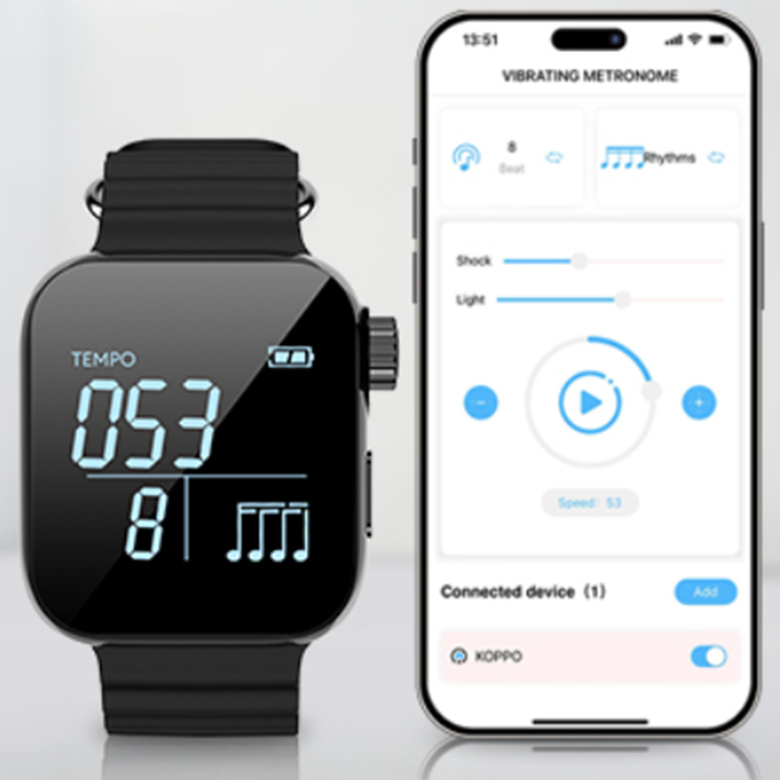 Wearable Vibrating Metronome 4 - Musical Instrument Drum 评论和价格