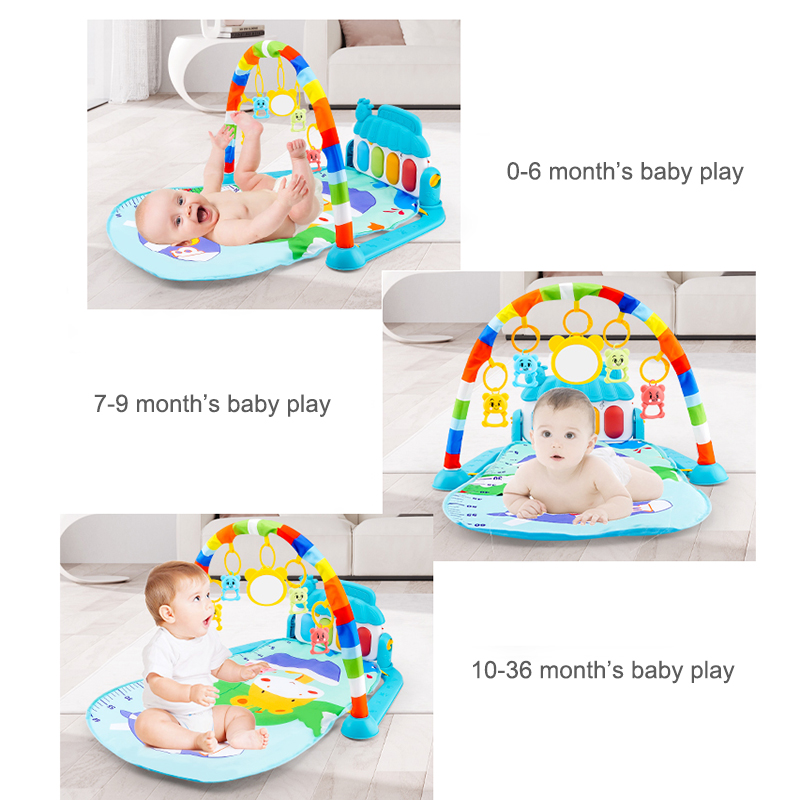 Musical Baby Activity Gym Rack - Musical Instrument Keyboard 评论和价格