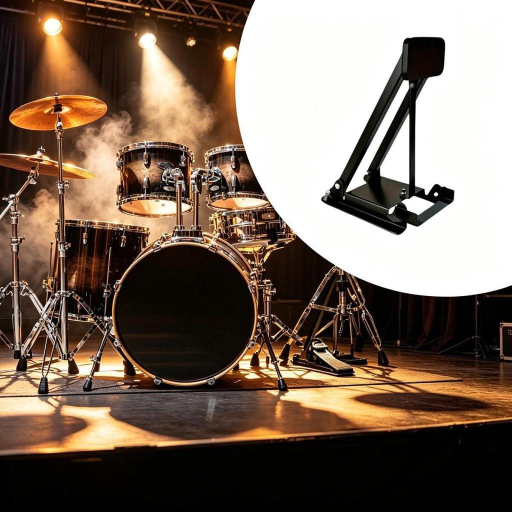 Compact Padded Bass Drum Pract - Musical Instrument Drum 评论和价格