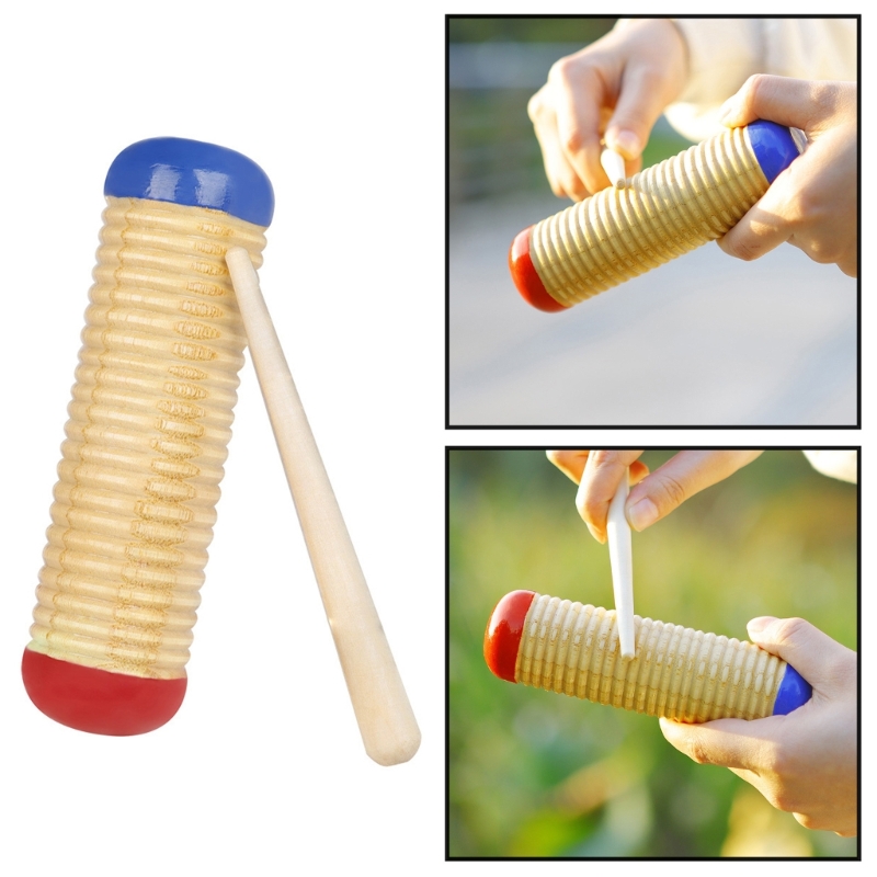 Guiro Scraper Music Guiro Scra - Musical Instrument Mallet 评论和价格