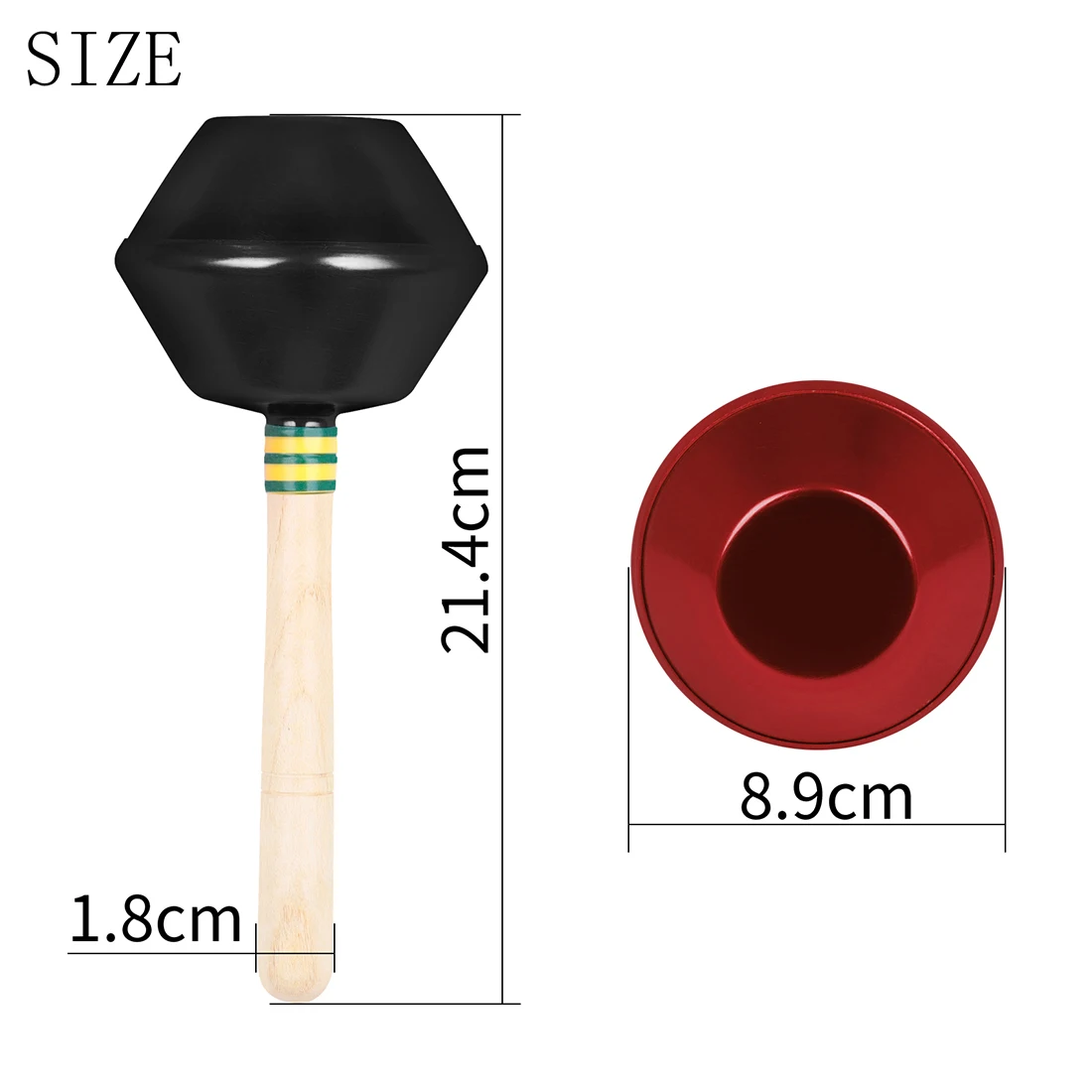 IRIN Orff Sand Hammer Wooden H - A Musical Instrument You Shake 评论和价格