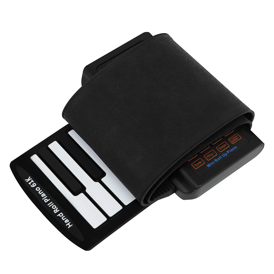 61 Keys Mini Roll Up Piano Sil - Musical Instrument Keyboard 评论和价格
