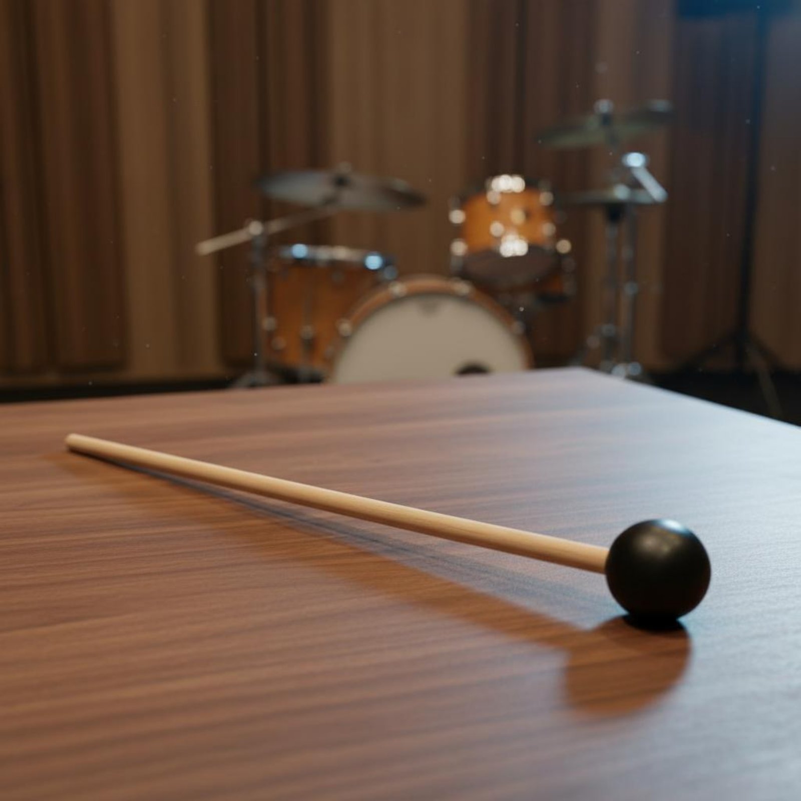2 Pieces Black Head Mallet Lon - Musical Instrument Mallet 评论和价格