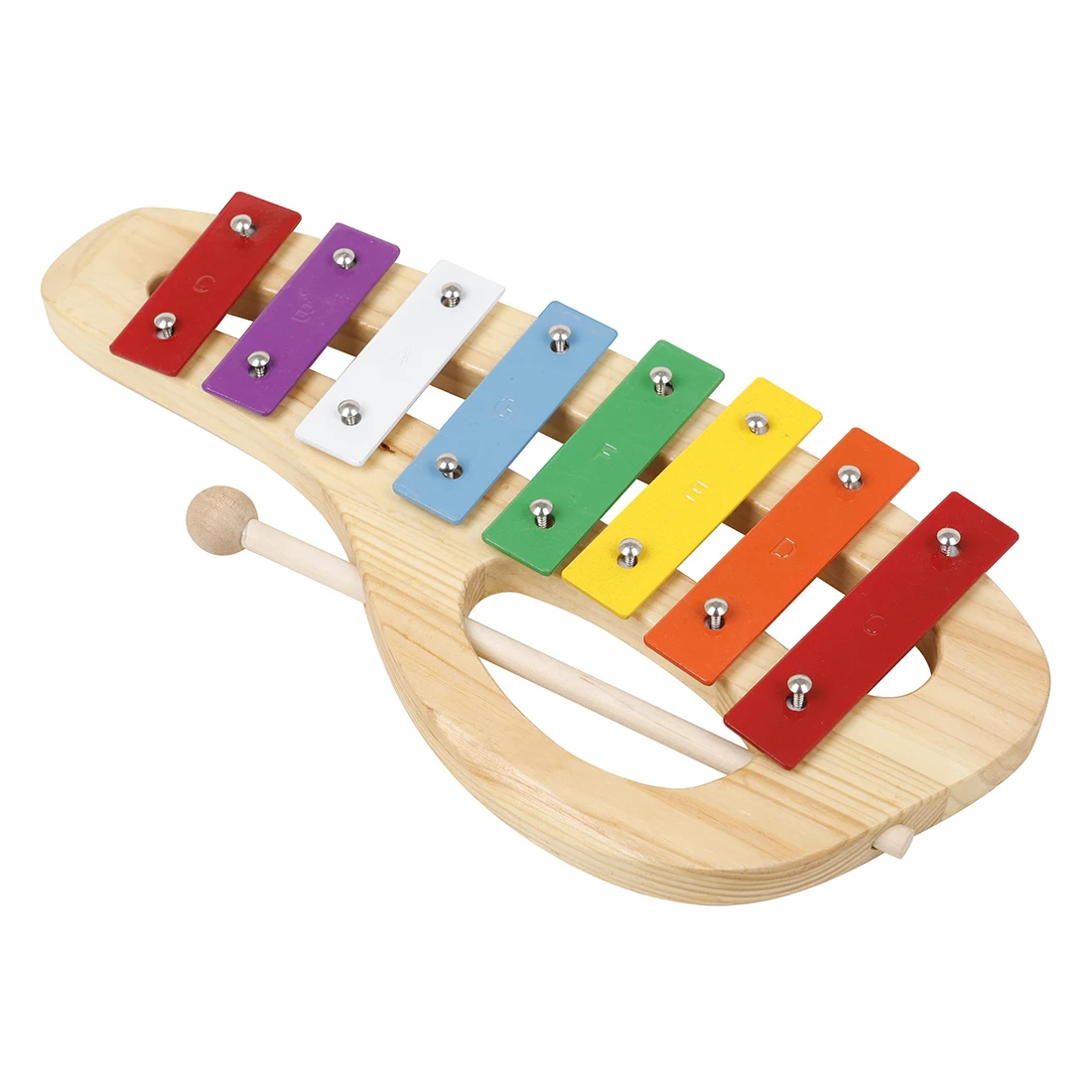8-Tone Rainbow Xylophone, Meta - Musical Instrument Mallet 评论和价格