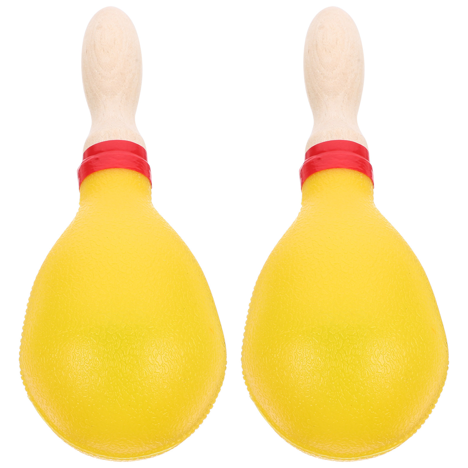 1Pair Wooden Maracas Shaker Ki - Musical Instrument Maraca 评论和价格