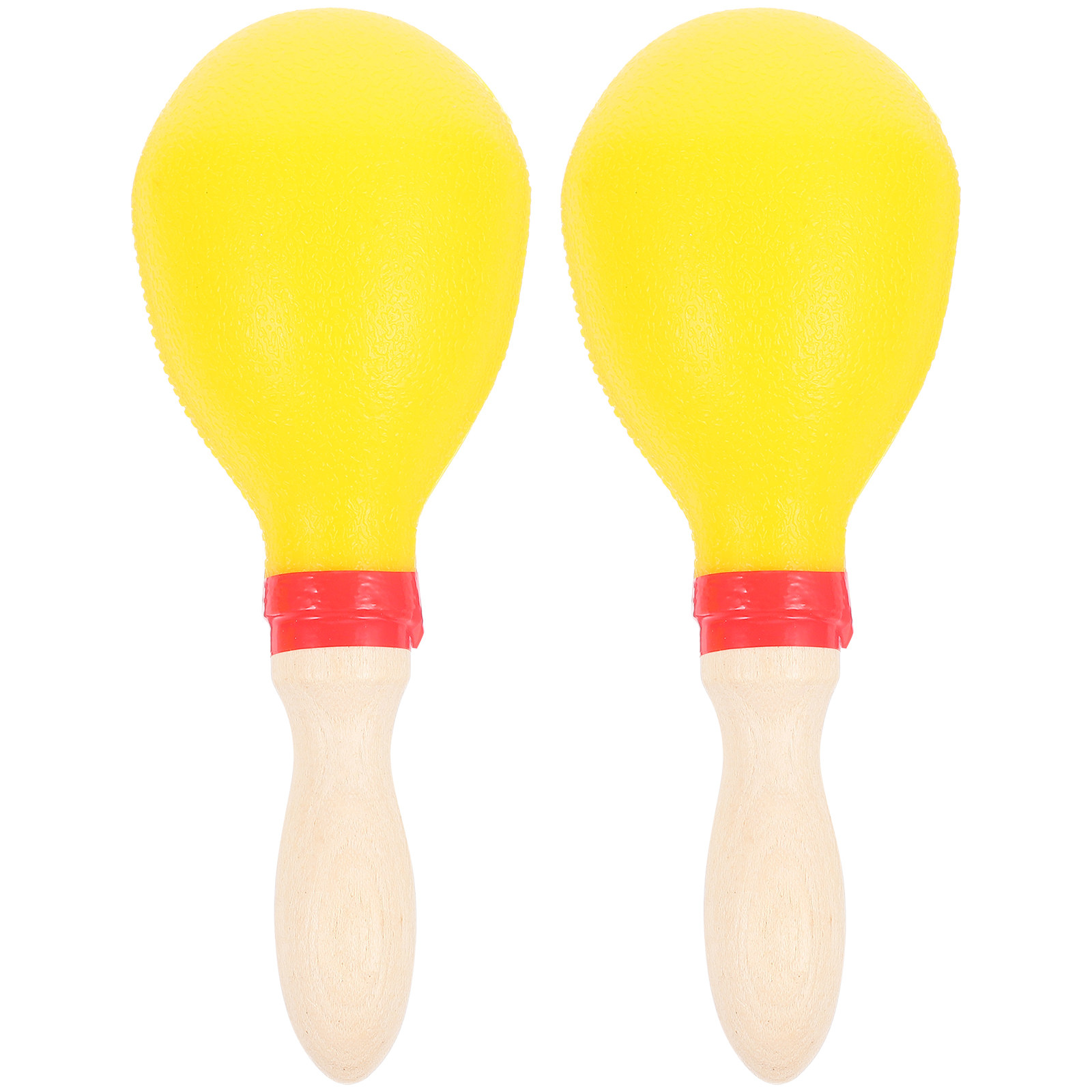 1Pair Wooden Maracas Shaker Ki - Musical Instrument Maraca 评论和价格