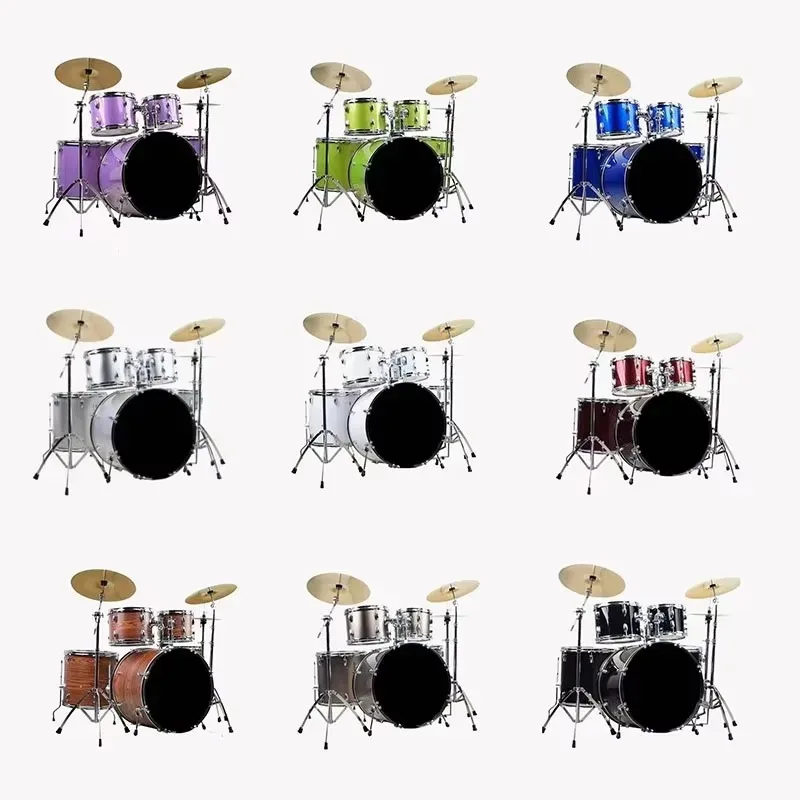 Aiersi Brand Adult Size 5 Pcs  - Musical Instrument Drum 评论和价格