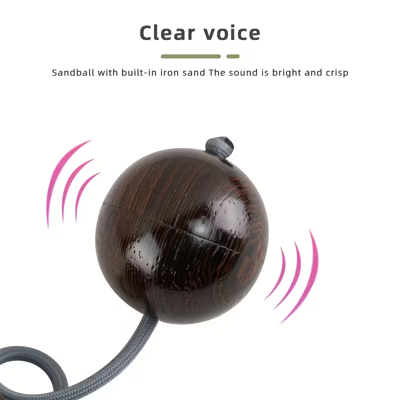 Rhythm sand ball beech wood ba - Musical Instrument Maraca 评论和价格
