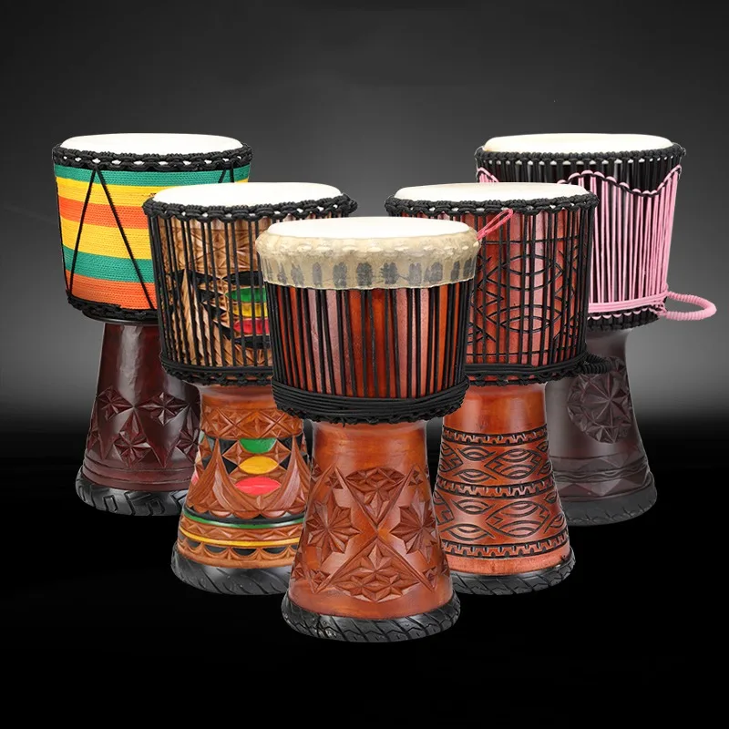 12 Inch Djembe Mahogany Africa - Musical Instrument Types 评论和价格