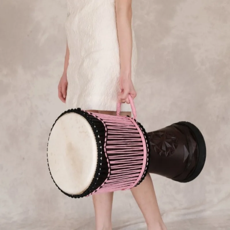 12 Inch Djembe Mahogany Africa - Musical Instrument Types 评论和价格
