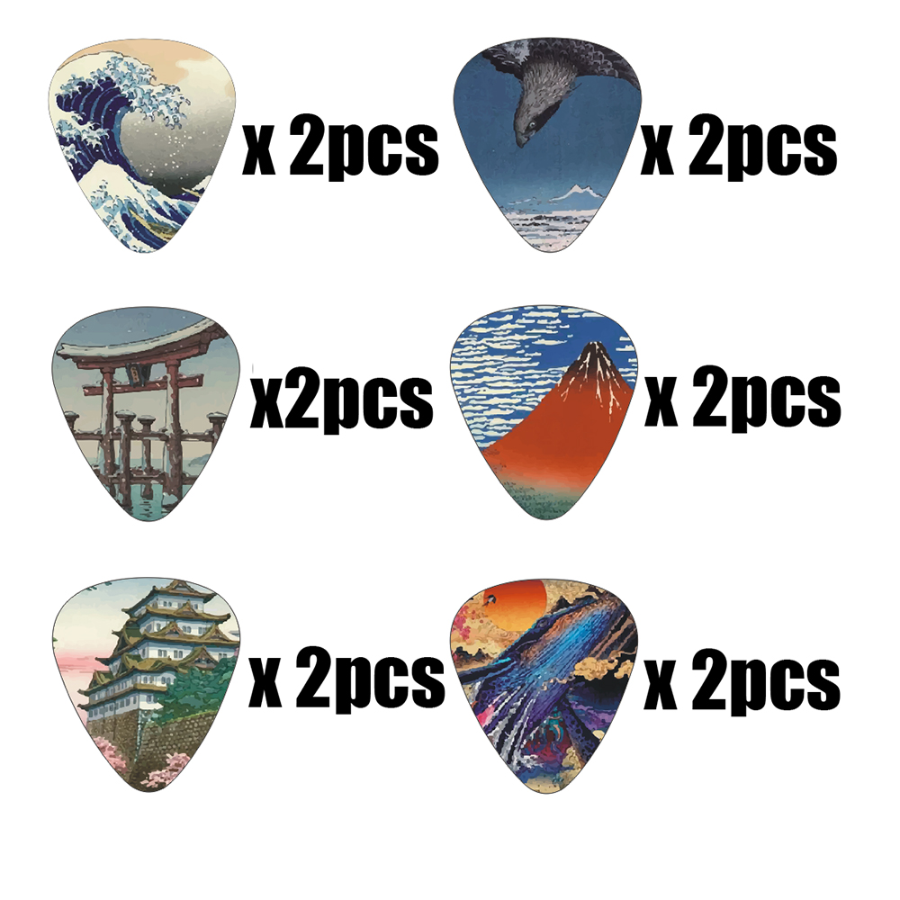 New 12pcs/set  Guitar Picks -  - Musical Instrument Fagot 评论和价格