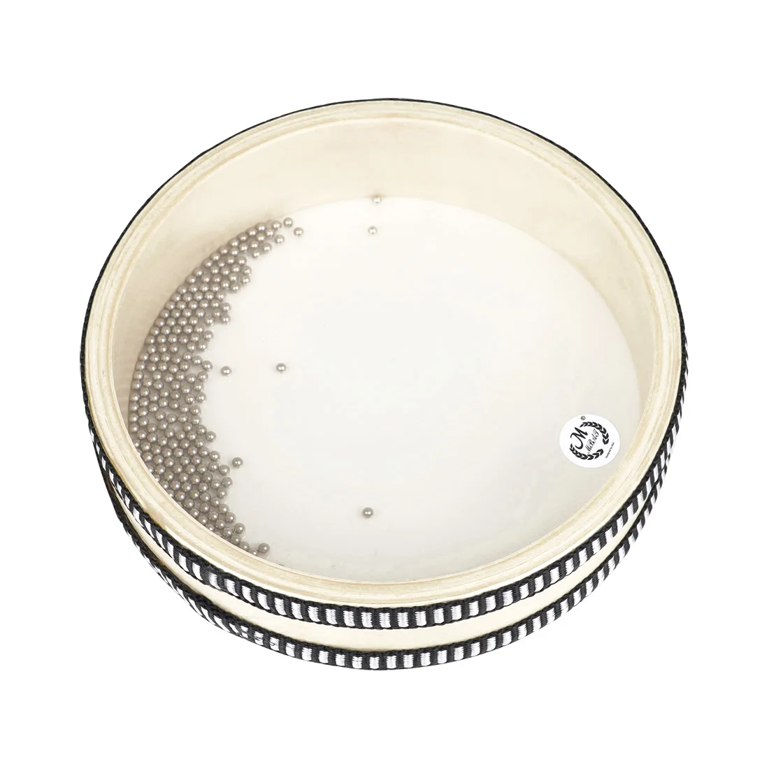 Orff Ocean Wave Bead Hand Drum - Musical Instrument Maraca 评论和价格