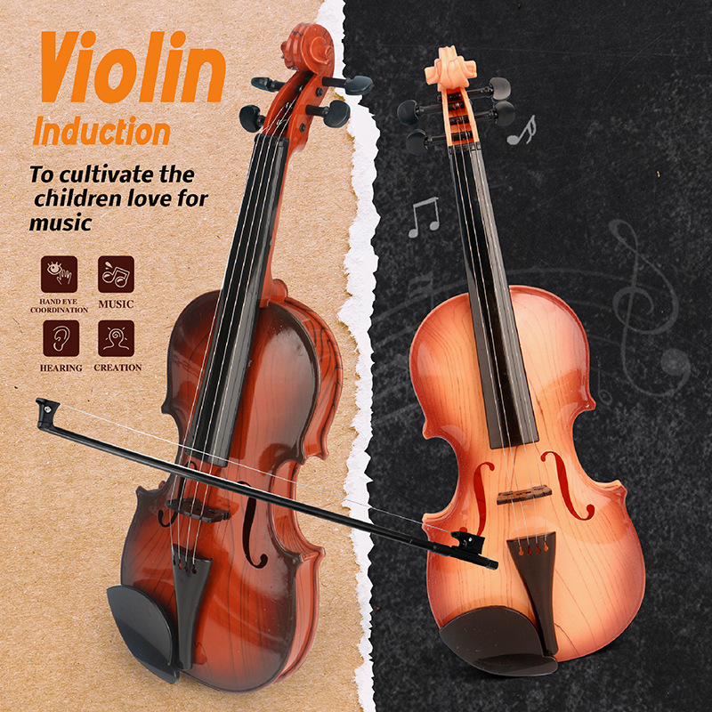 Acoustic Violin Toys Adjustabl - Musical Instrument Maraca 评论和价格