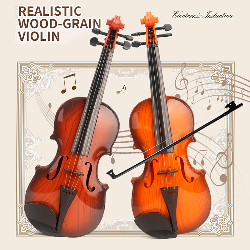 Acoustic Violin Toys Adjustabl - Musical Instrument Maraca 评论和价格