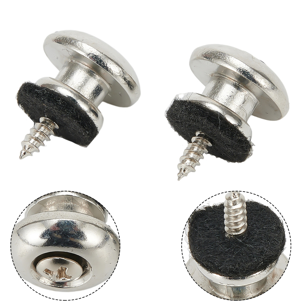 2Pcs Guitar Strap Button Locks - Musical Instrument Fagot 评论和价格