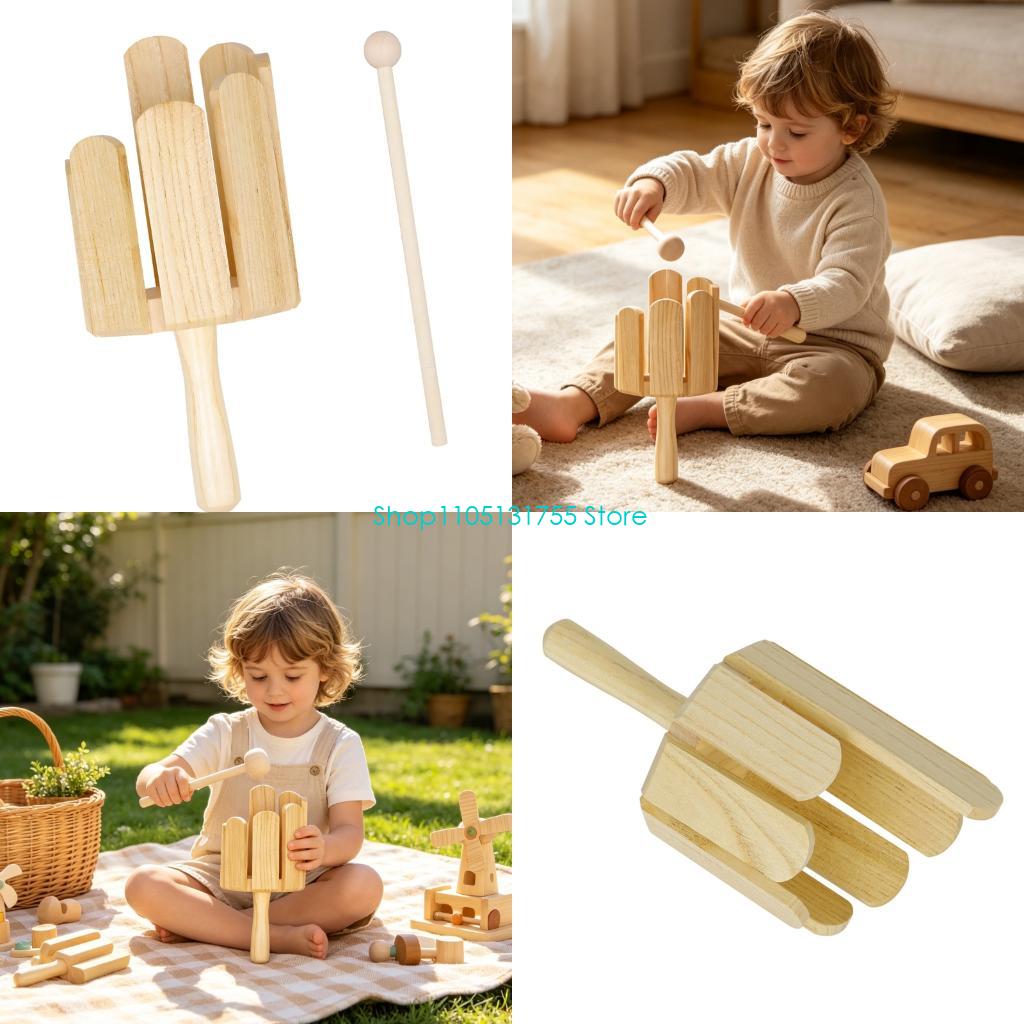 K0EF Wooden Tone Block Percuss - Musical Instrument Mallet 评论和价格
