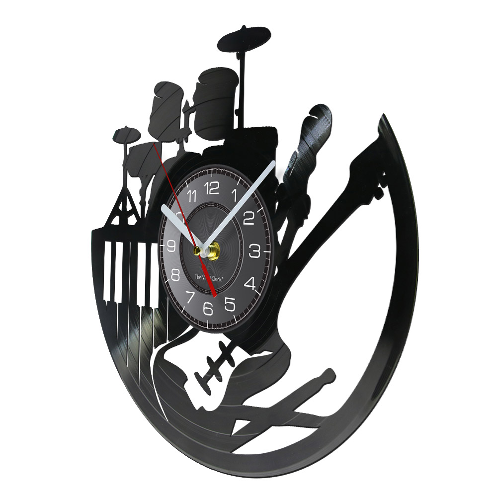 Electric Guitar Drum Rack Set  - Musical Instrument Sign 评论和价格
