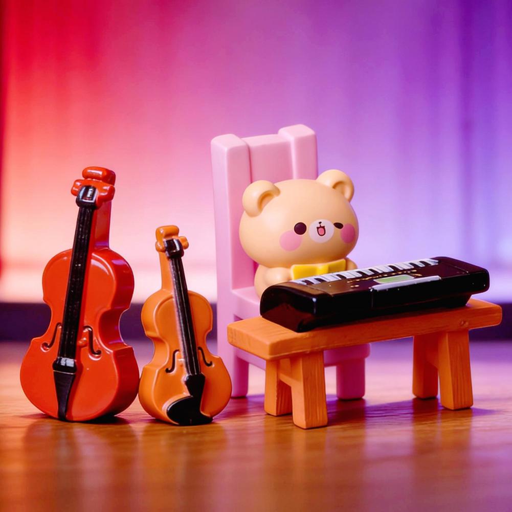 Piano Violin Saxophone Miniatu - Musical Instrument Fagot 评论和价格