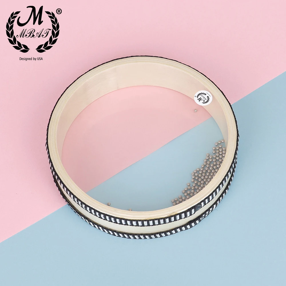 M MBAT Ocean Wave Bead Hand Dr - Musical Instrument Maraca 评论和价格