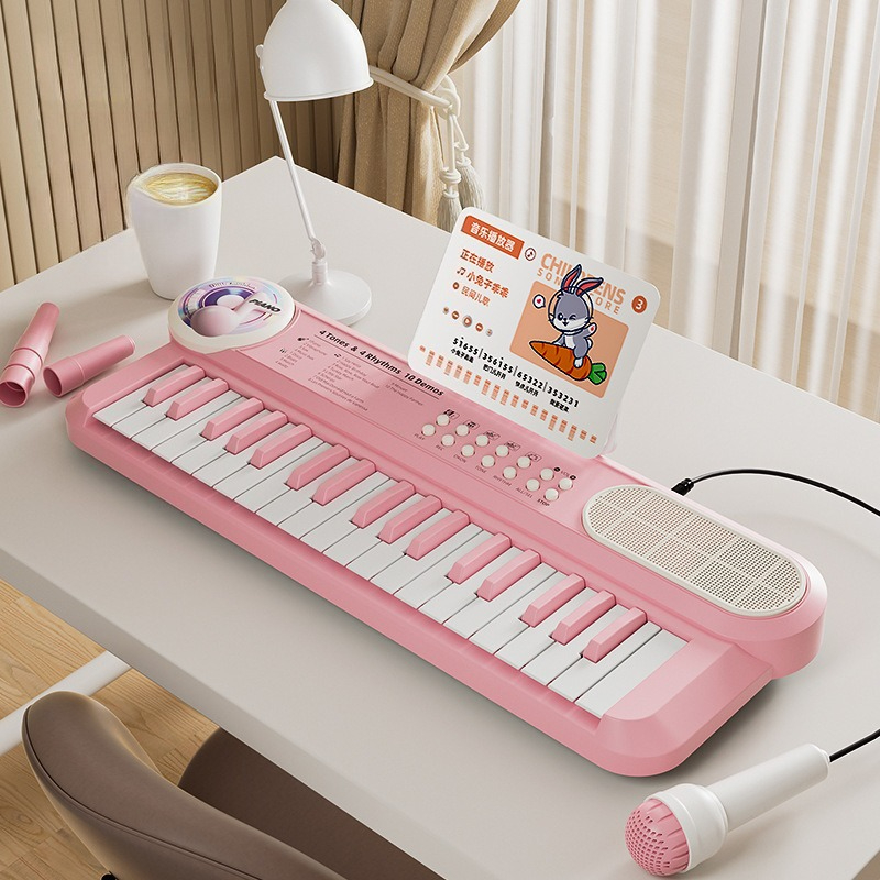 37 Key Kids Electronic Keyboar - Musical Instrument Fagot 评论和价格