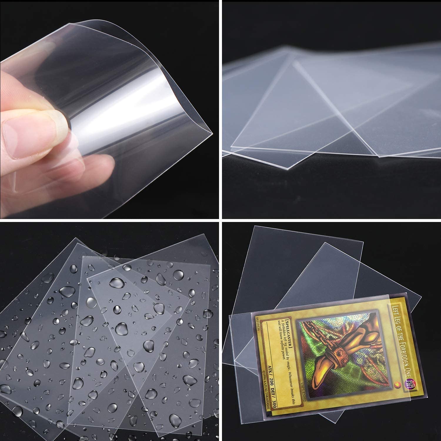 100pcs Transparent Card Sleeve - Cajon Musical Instrument 评论和价格