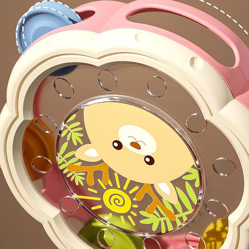 Hand Drum Toy For Baby Toddler - A Musical Instrument You Shake 评论和价格