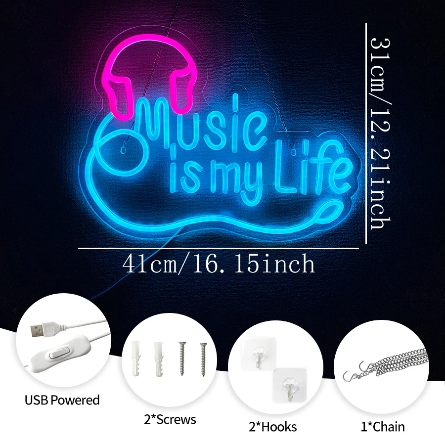 Bedroom,Studio,Music Party,Man - Musical Instrument Sign 评论和价格