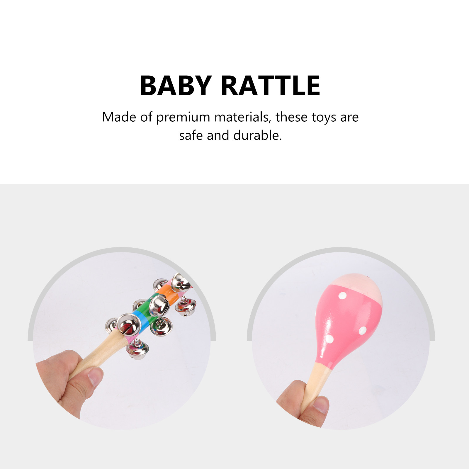 1Set Early Education Tambourin - A Musical Instrument You Shake 评论和价格