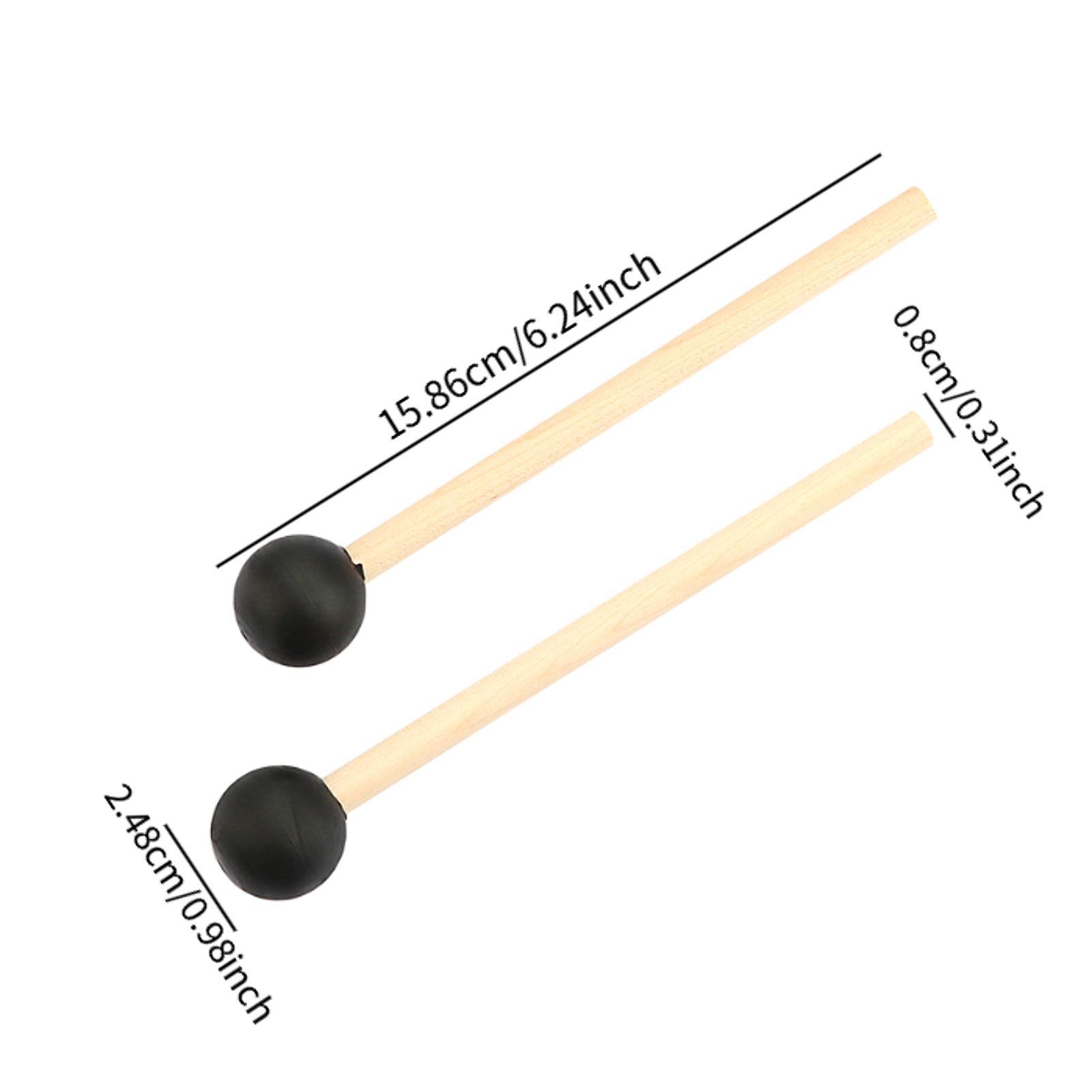 2Pcs Percussion Drumsticks Mus - Musical Instrument Mallet 评论和价格