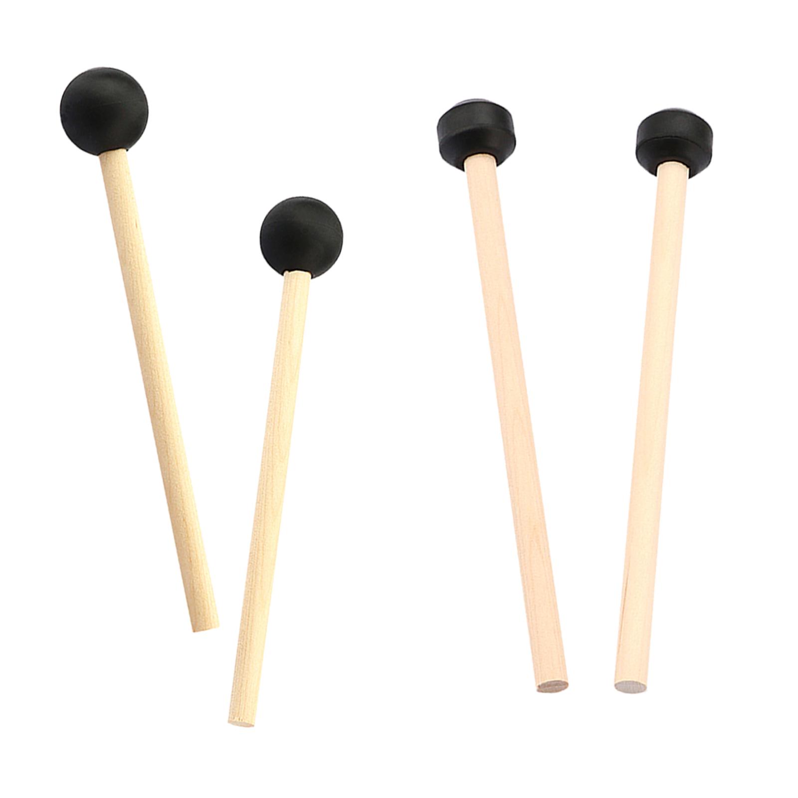 2Pcs Percussion Drumsticks Mus - Musical Instrument Mallet 评论和价格